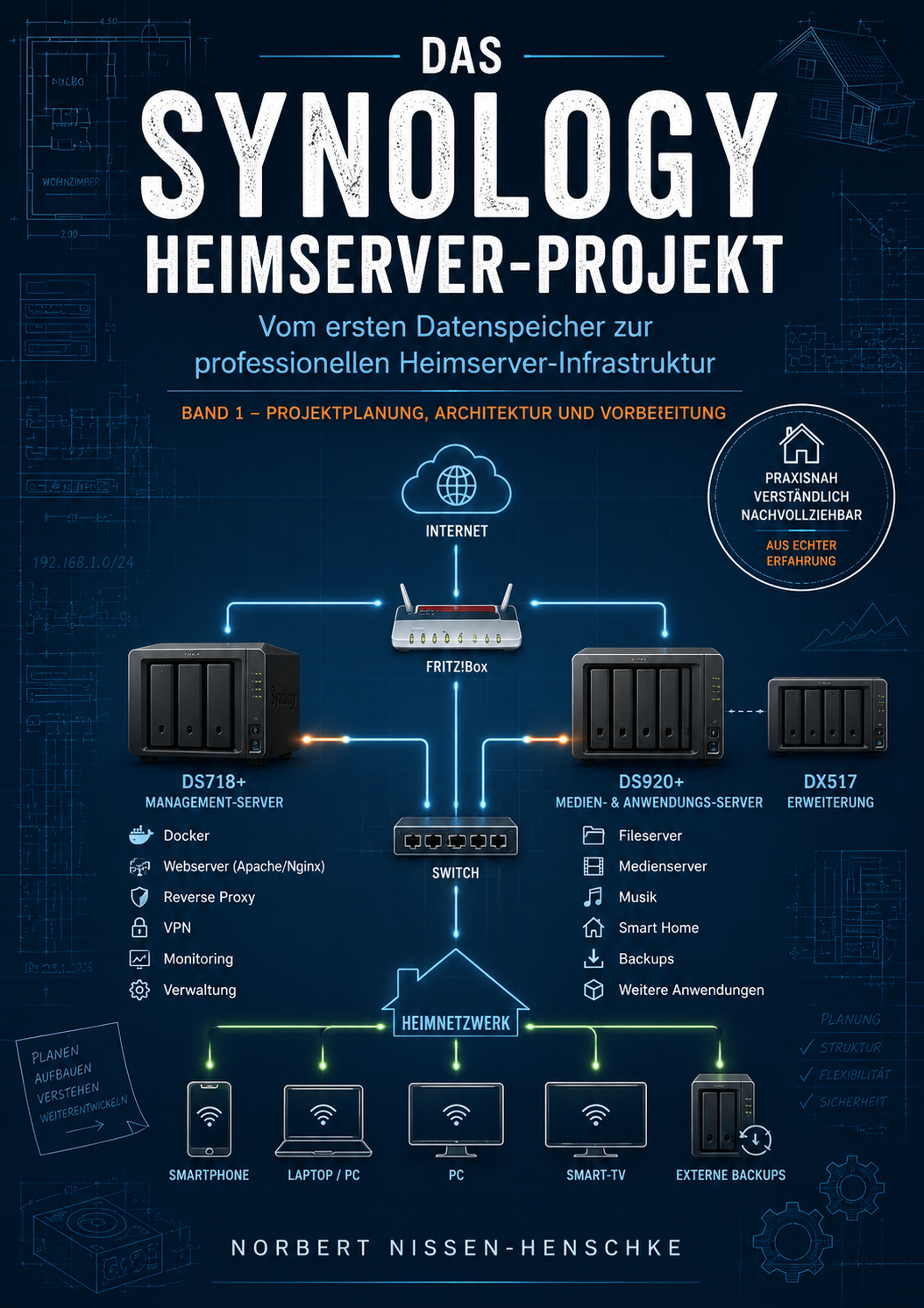 Cover der Buchreihe Das Synology Heimserver-Projekt